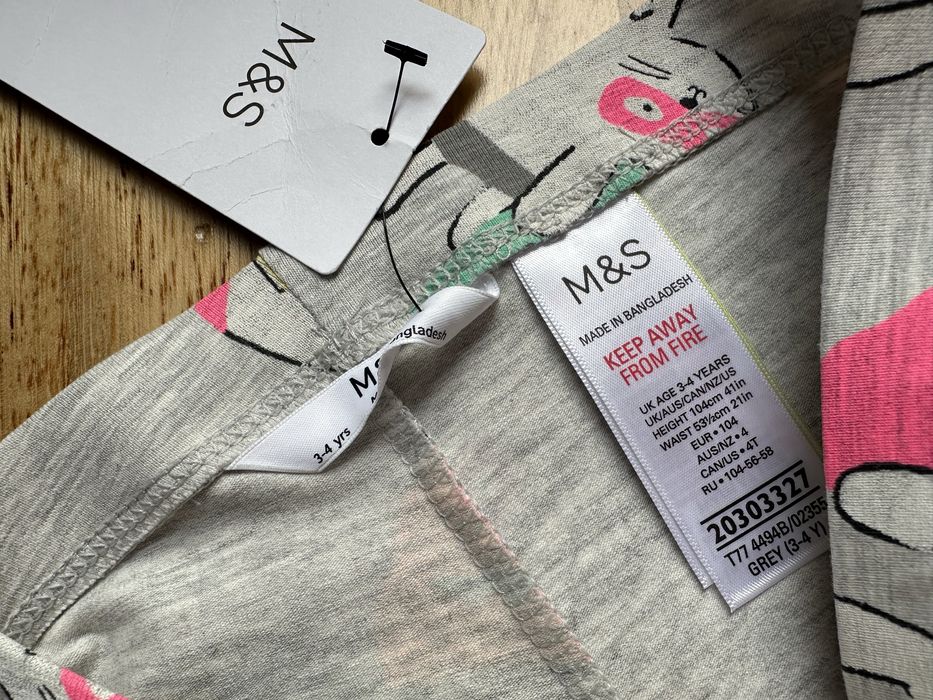 Urocze getry w kolorowe superkróliki M&S