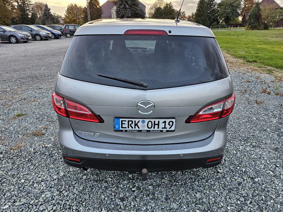 Mazda 5 II 1.8 115 KM Benzyna Bogata Wersja Wyposażenia* 7 osobowe** Hak* Okazja*