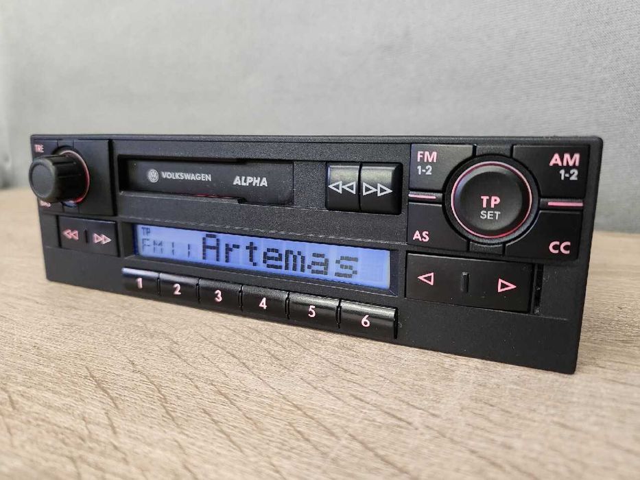 Radio samochodowe Oryginalne Volkswagen ALPHA 5 V / VW Golf 4 Passat b5, Polo, lupo Transporter T4 , T5  Gamma