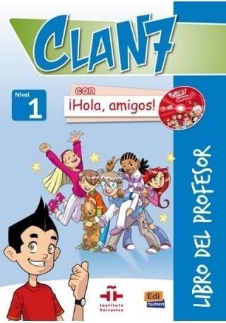 Clan 7 Con Hola Amigos 1 Przewodnik Metodyczny  Castro Maria