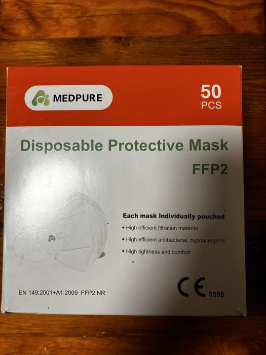 Респіратор FFP2 фільтрувальна маска