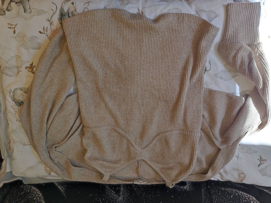 Zestaw top plus sweter