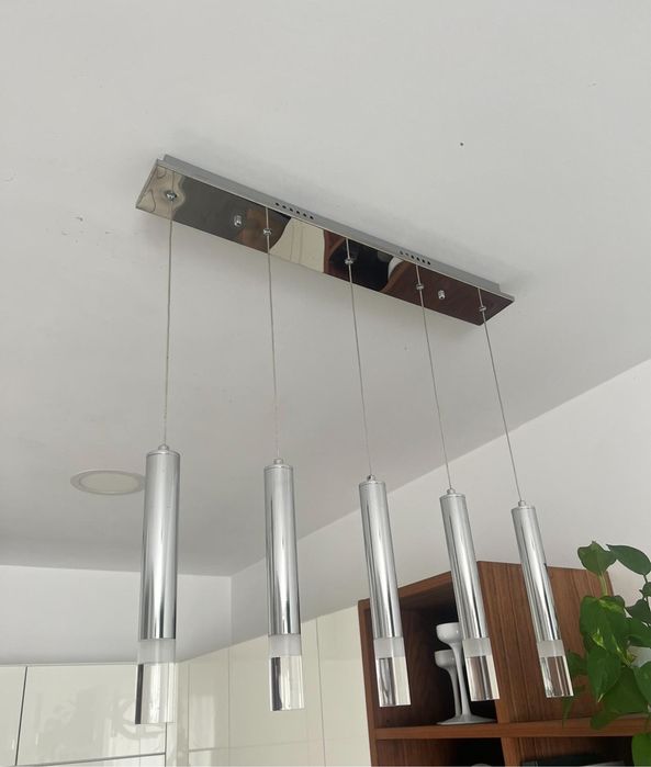 Lampa LED wisząca 5-punktowa