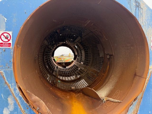 przesiewacz bębnowy do śmieci trommer 620