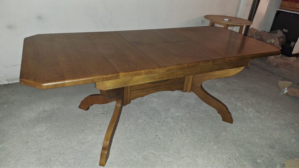 Extendable Solid Wood Dining Table64585040695170121
