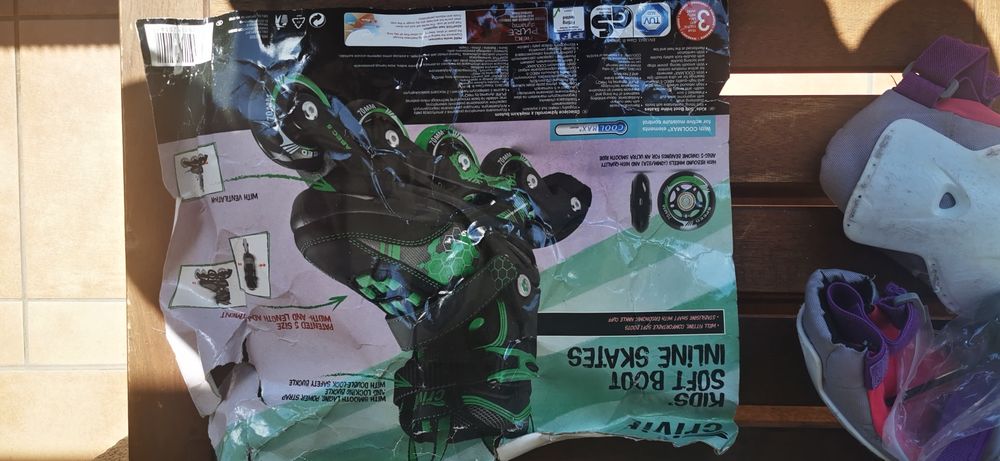 Rolki + kask oxelo