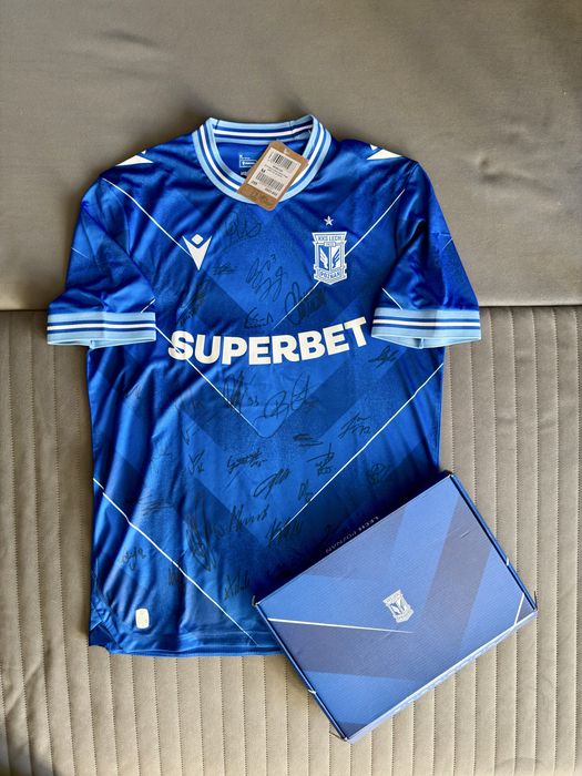 Koszulka meczowa z autografami Lech Poznań 2023/2024