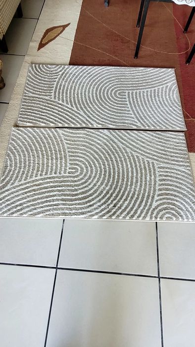 Jogo de tapetes de sala/quarto.