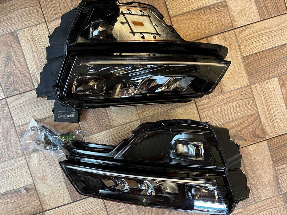 LED Фары Skoda Karoq Оптика Шкода Карок Фонари Фара Шкода Лед Ксенон