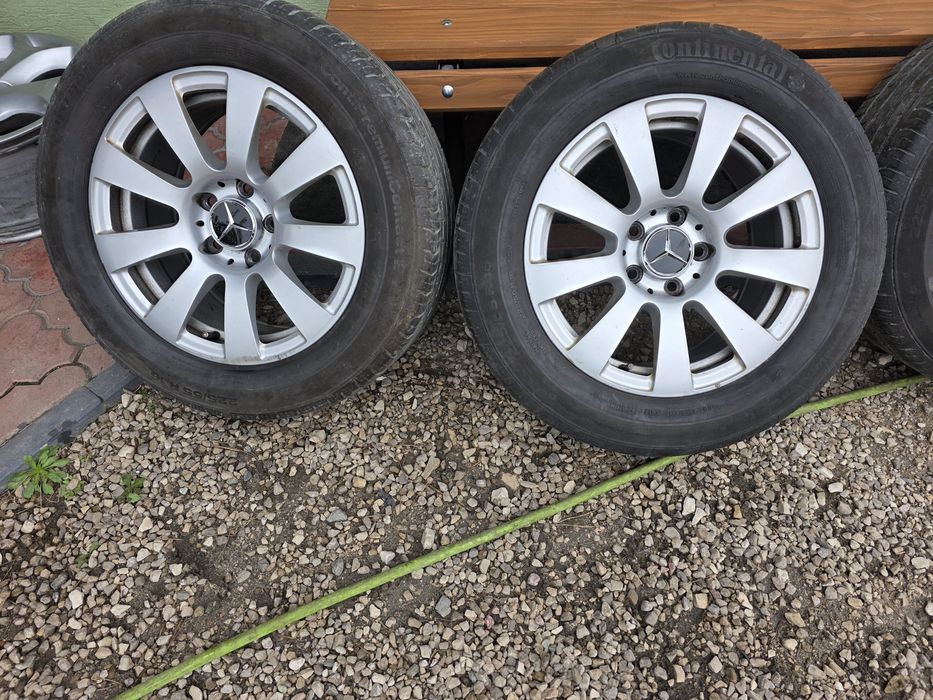 Sprzedam Koła Orginalne Mercedes  5x112 16 z oponami letnimi