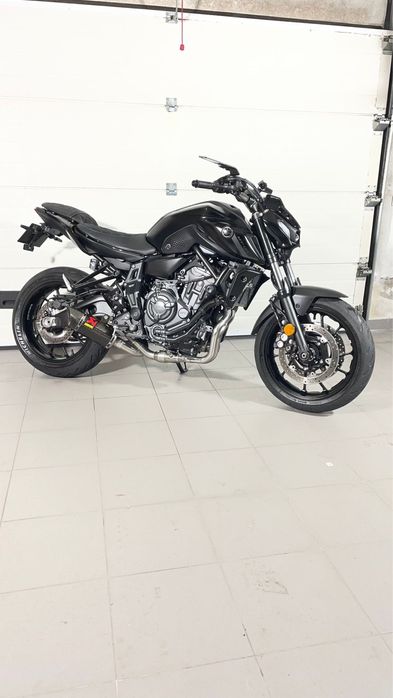 Yamaha Mt 07/Troca