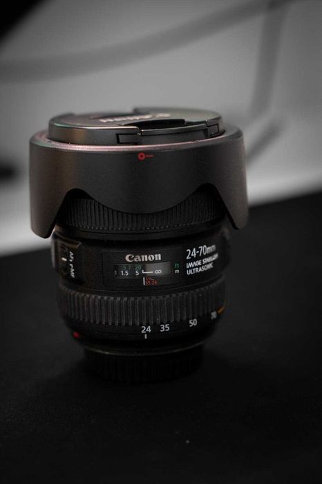 Lente Canon EF 24‑70mm f/4L IS USM – Excelente Estado