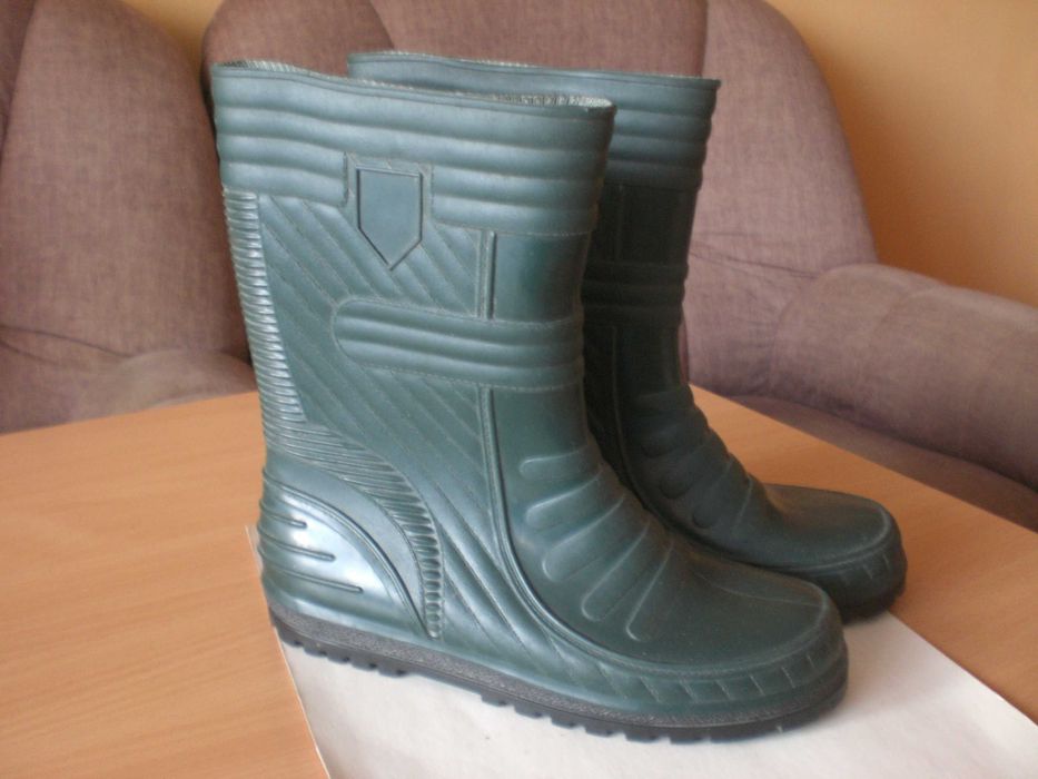 Kalosze gumowce fagum-stomil, zielone, r. 37