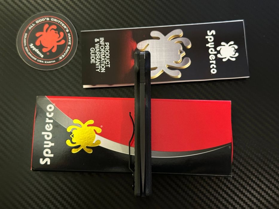 Ніж Spyderco Shaman MagnaCut DLC + Flytanium