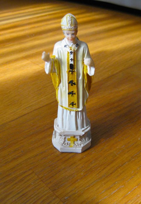 Miniatura em Marfinite do Papa João Paulo II