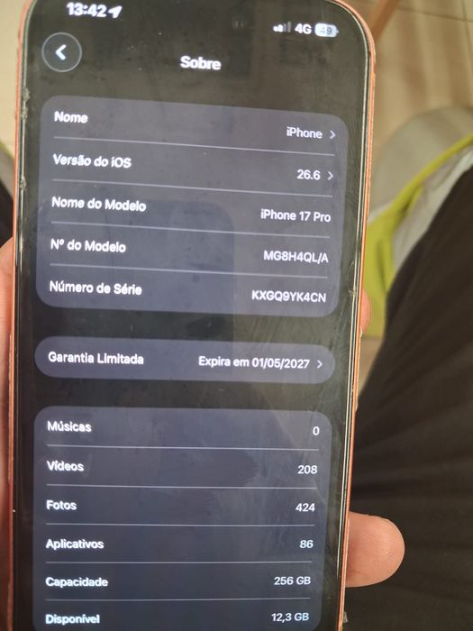 Iphone 17pro de 256 GB