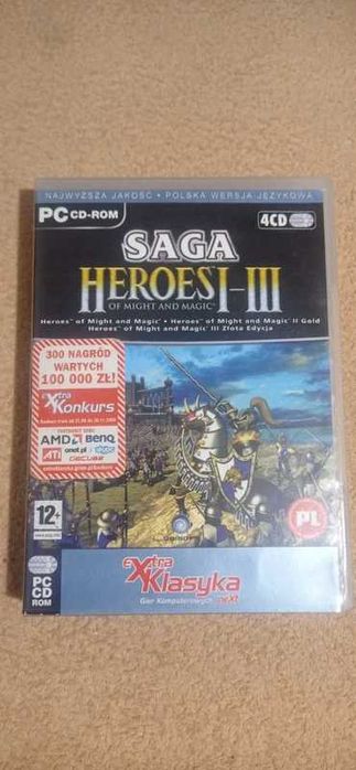 Saga Heroes 1-3 Pudełko Gry PC
