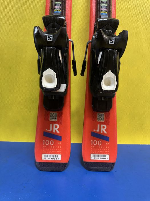 Narty Salomon S/MAX JR dł 100-120cm RAJSKIRENT