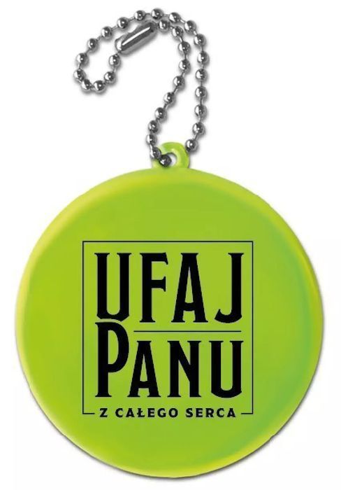 Zawieszka odblaskowa. Ufaj Panu. Szaron