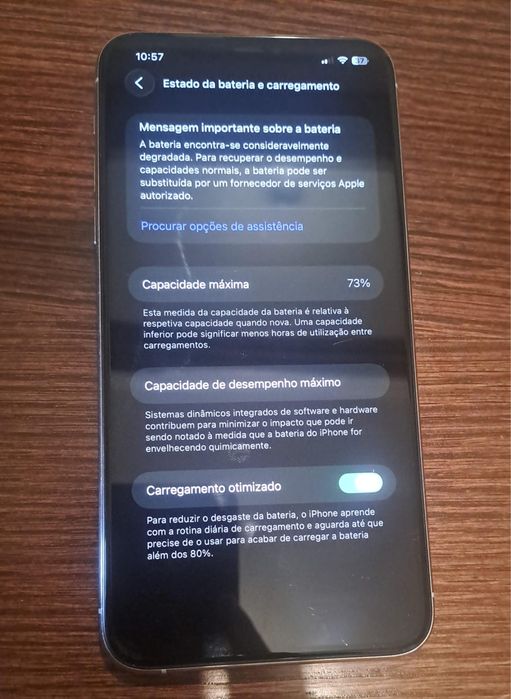 Iphone 11 pro max, sem garantia