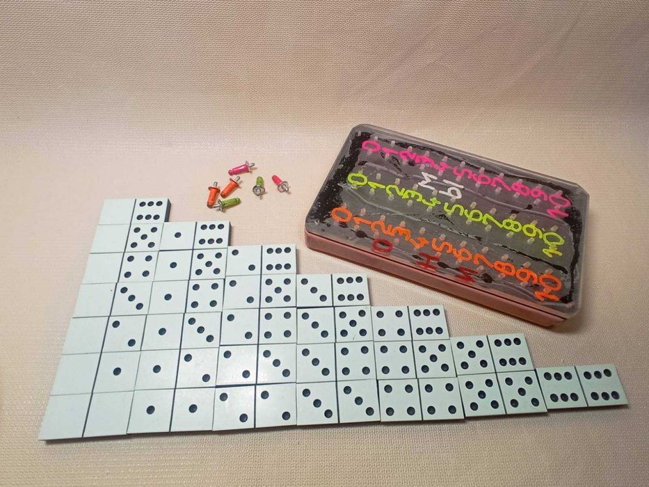 Домино из прошлого времён СССР