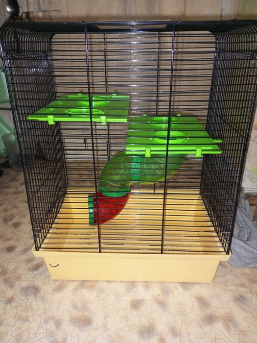 Клітка для хом'яка, дегу, щурика тощо 32.5х22х43.5