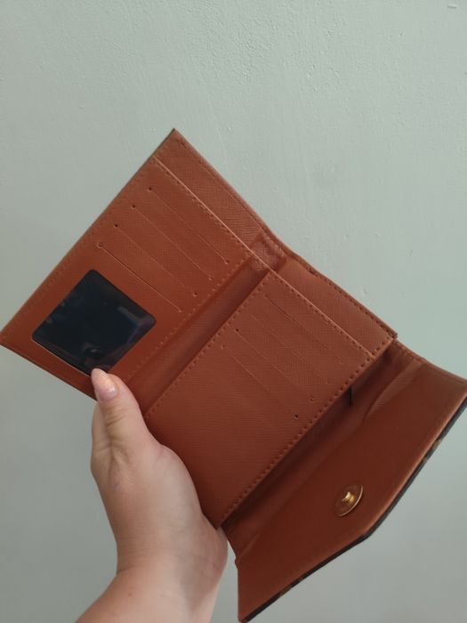 Portfel damski brąz LV Louis Vuitton new prezent urodziny