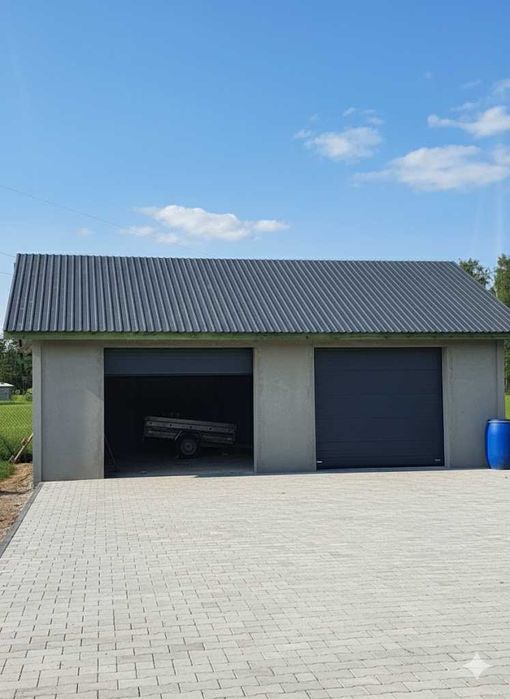 Wiaty i garaże betonowe
