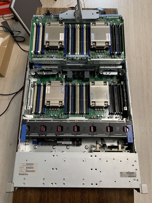Сервер HP DL560 Gen9 / 72 ядра / 144 потока / 4× Xeon / для Proxmox, VMware