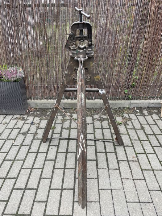 Imadło do rur RIDGID stojak PRL