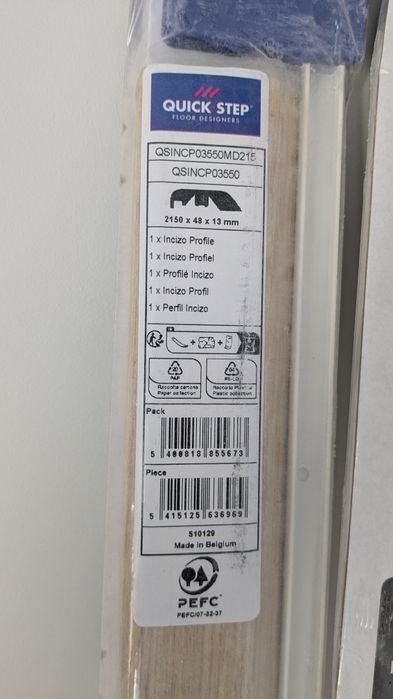 Profil Incizo 215cm QSINCP03550 dąb pustynny naturalny jasny