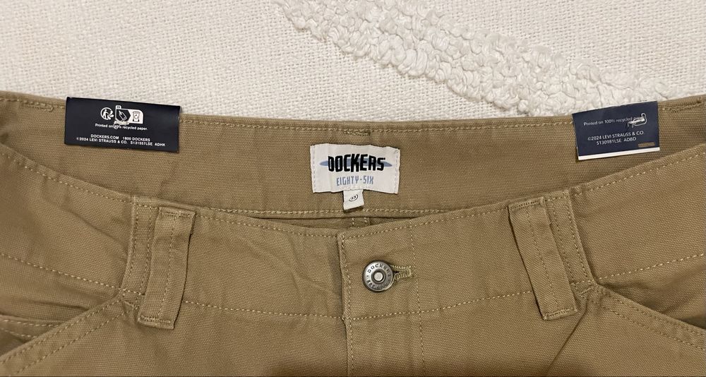 Calções chino - Dockers - novos