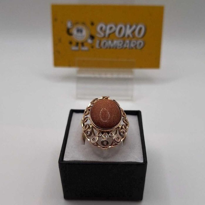 Pierścionek złoty 7,99g SPOKO LOMBARD BEŁCHATÓW skup złota