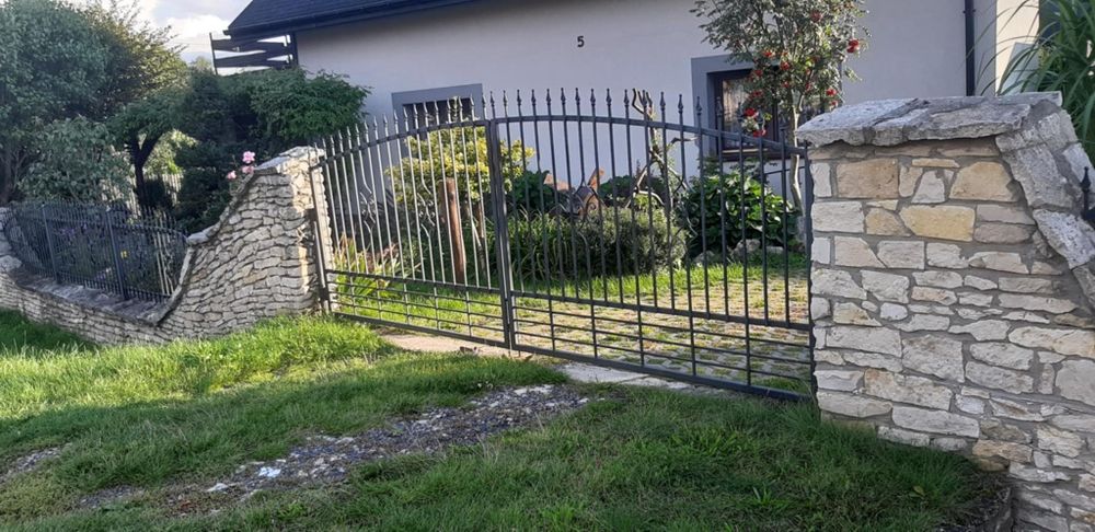 Ogrodzenie panel panelowe brama furtka przęsła