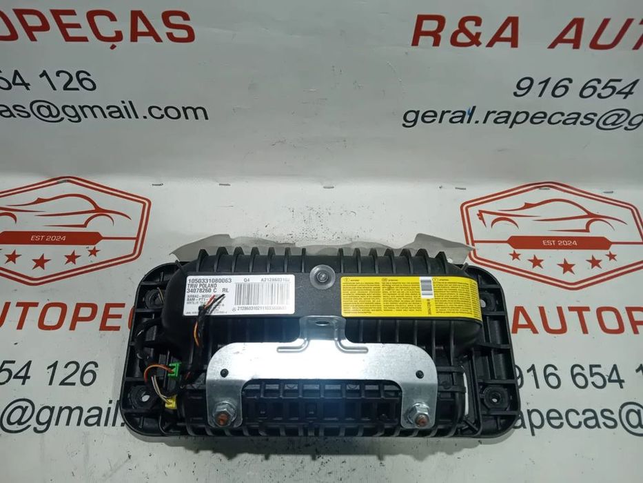Airbag Tablier Pendura Passageiro Mercedes Class E W212 1050331080063