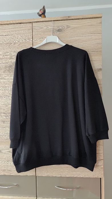 Bluza czarna 3/4rękaw megi nowa