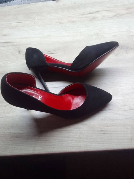 Жіночі туфлі натуральний замш, 39 розмір