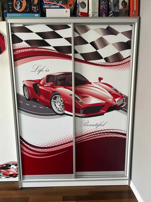 Меблі дитячі Ferrari Феррарі повний комплект для кімнати хлопчика