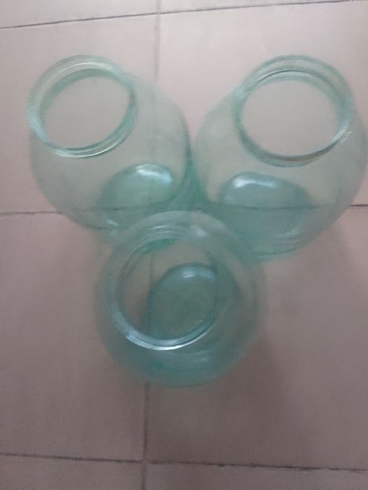 Банки стеклянные 3-х литр.  22шт.,1,5 литра  12шт.