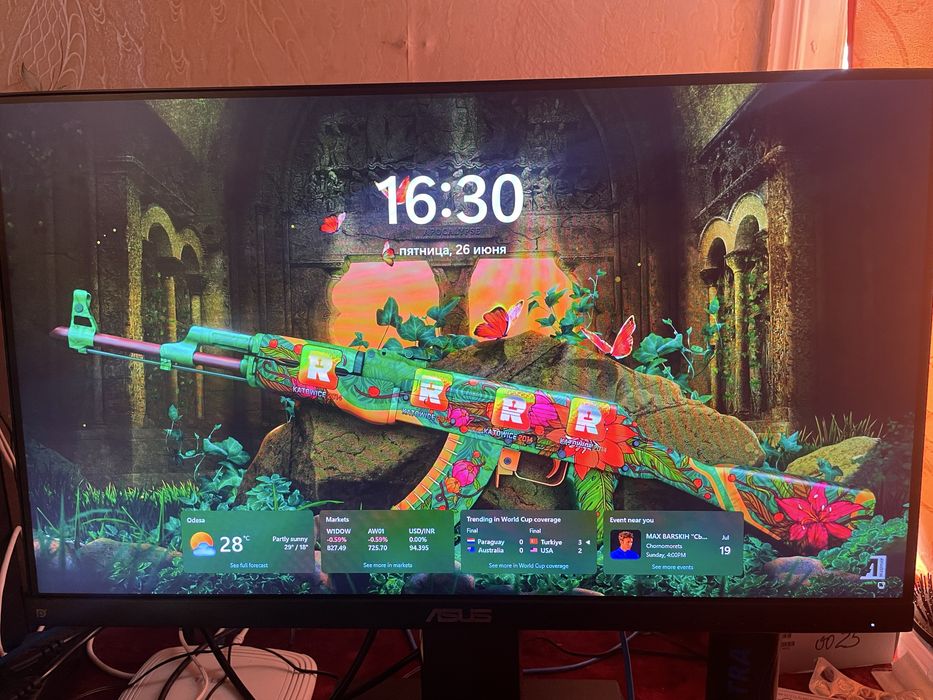Игровой пк,RYZEN 5 5500,1660ti,16oзу монитор (23.8)144гц