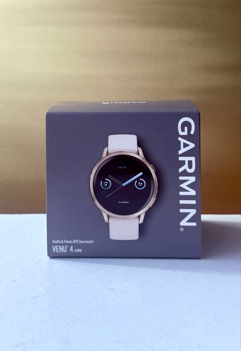 Смарт-годинник GARMIN Venu 4 41mm Gold