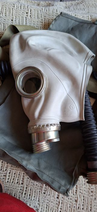 Nowa Maska przeciwgazowa pochłaniacz torba Wojsko Polskie PRL