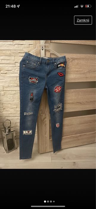 Nowe spidnie xs/s