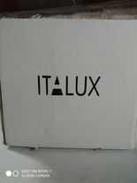 Lampa wiszaca Italux azurowa