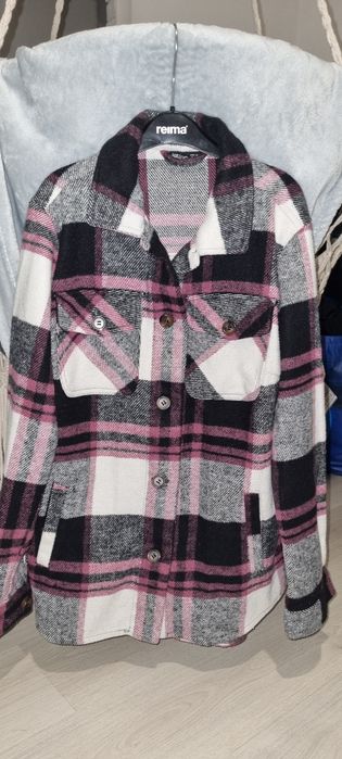 Сорочка фланелева, тепла сорочка в клітинку