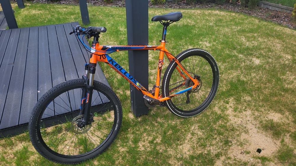Rower MTB Kellys Spider 70 po serwisie, bagażnik gratis