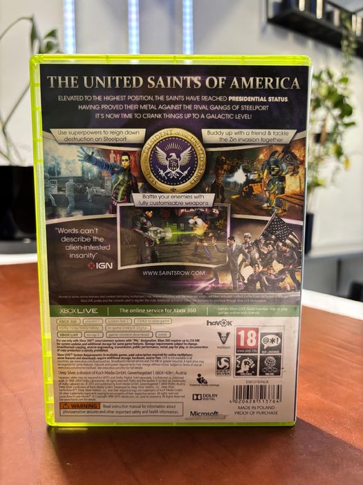 Xbox 360 / One Saints Row IV