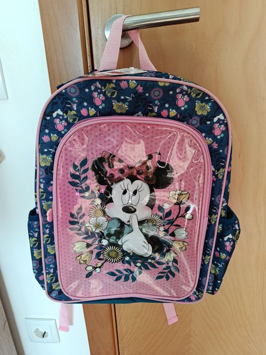 Mochila menina + estojo Minnie (Disney) - NOVO COM ETIQUETA
