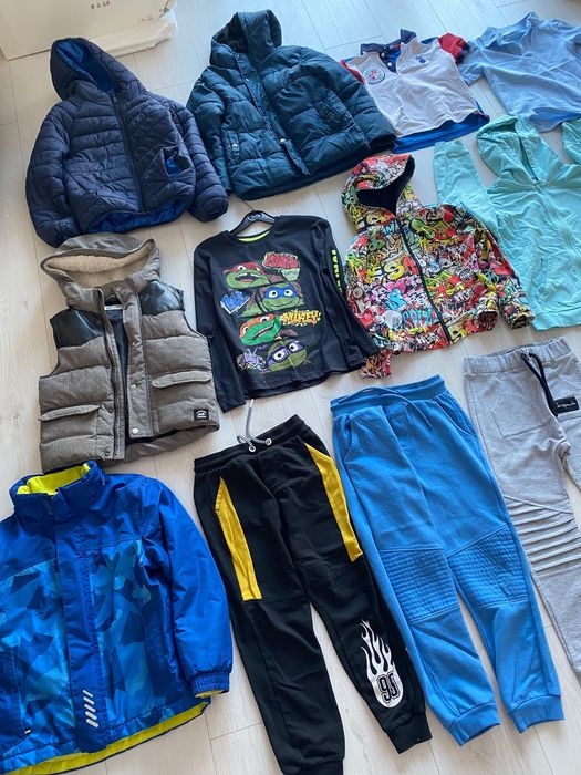 Mega paka ubrań dla chłopca 116-128