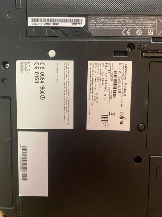 Ноудбук Fujitsu lifebok S752